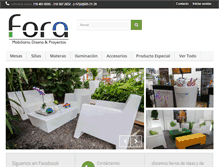 Tablet Screenshot of foraexterior.com